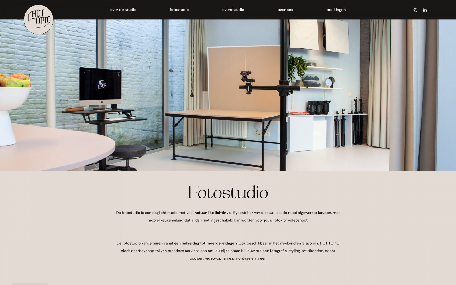 WordPress web development voor Hot Topic door métier uit Gent