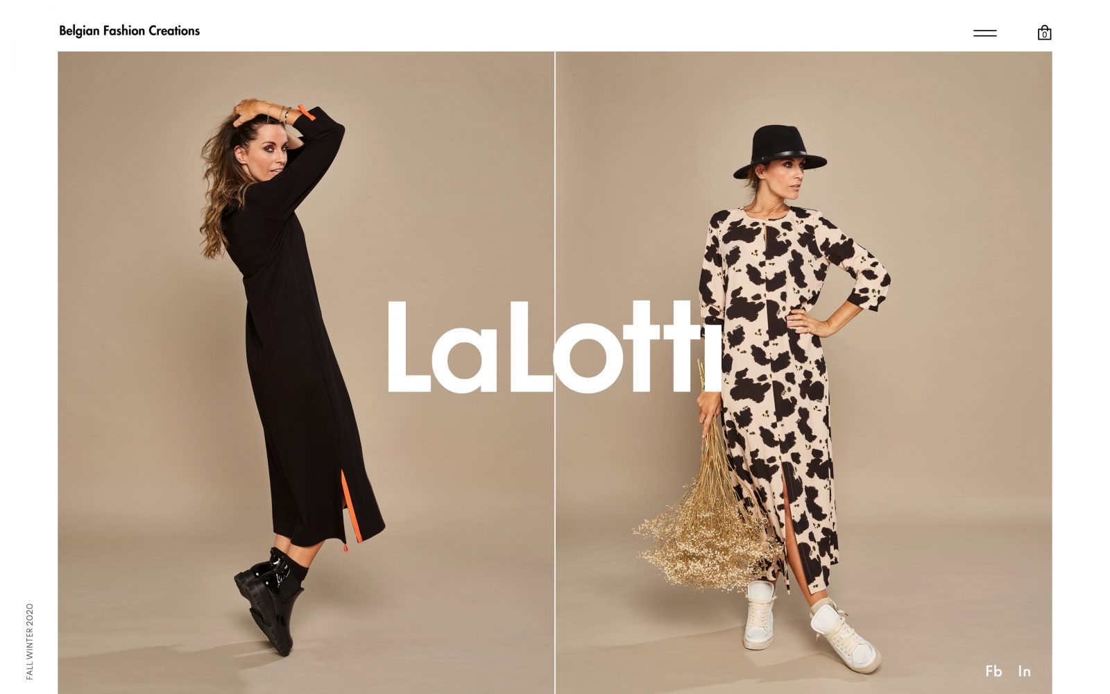 WordPress web development voor LaLotti door métier uit Gent