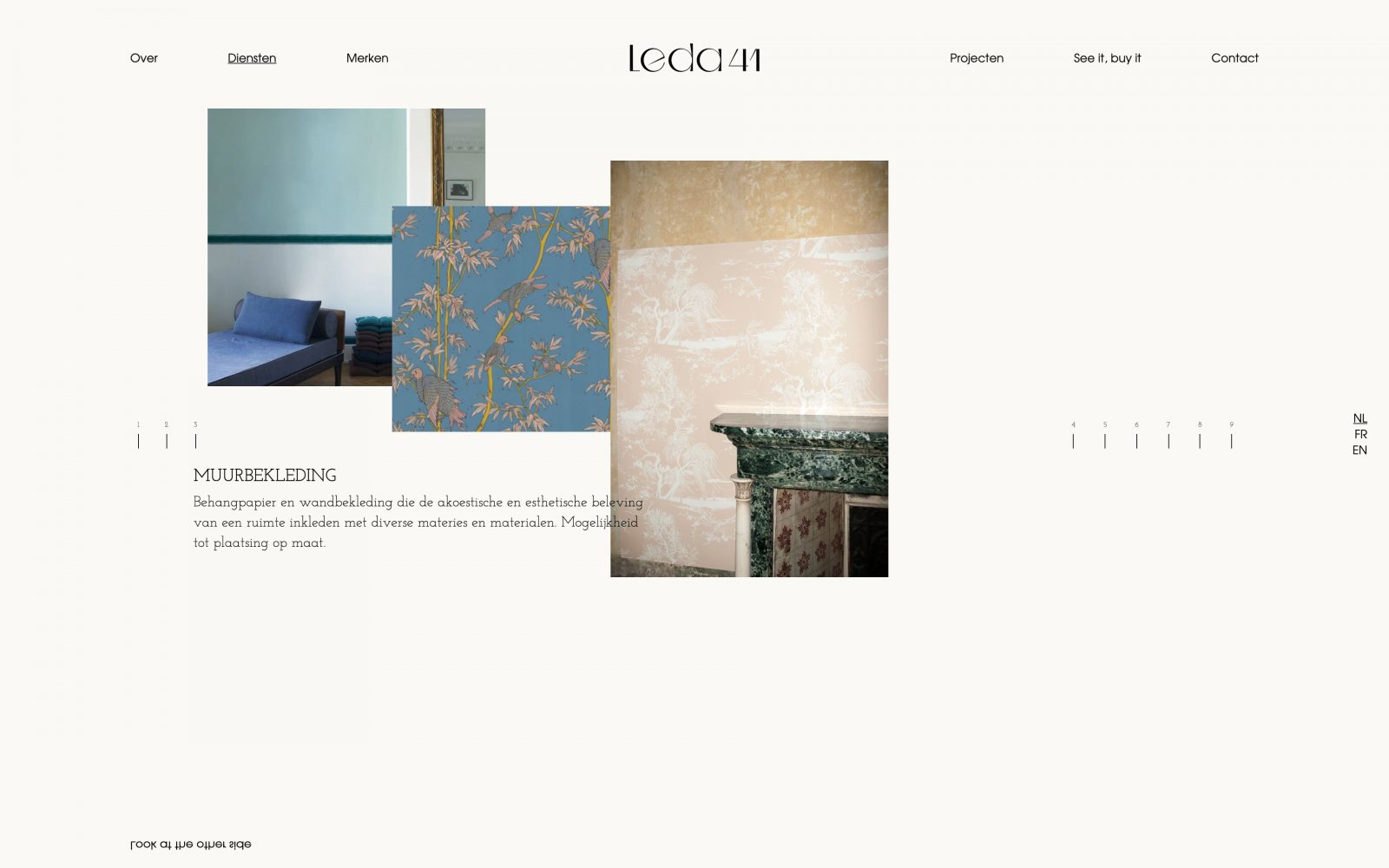 WordPress web development voor Leda41 door métier uit Gent